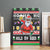 Ho Ho Ho Hold My Beer Santa African Canvas Wall Art Laugh With Beer On Christmas - Wonder Print Shop