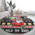 Ho Ho Ho Hold My Beer Santa African Round Carpet Laugh With Beer On Christmas