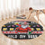Ho Ho Ho Hold My Beer Santa African Round Carpet Laugh With Beer On Christmas