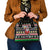 Ho Ho Ho Hold My Beer Santa African Shoulder Handbag Laugh With Beer On Christmas