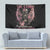I Am The Storm Skeleton Roses Wings Tapestry Skull Art - Wonder Print Shop