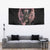 I Am The Storm Skeleton Roses Wings Tapestry Skull Art - Wonder Print Shop