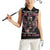 I Am The Storm Skeleton Roses Wings Women Sleeveless Polo Shirt Skull Art - Wonder Print Shop