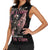 I Am The Storm Skeleton Roses Wings Women Sleeveless Polo Shirt Skull Art - Wonder Print Shop