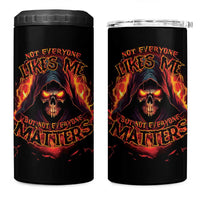 Not Everyone Likes Me Skull Reaper 4 in 1 Can Cooler Tumbler - Wonder Print Shop