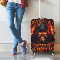 Not Everyone Likes Me Skull Reaper Luggage Cover - Wonder Print Shop