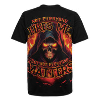 Not Everyone Likes Me Skull Reaper Rugby Jersey - Wonder Print Shop