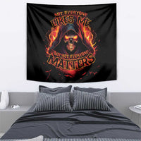 Not Everyone Likes Me Skull Reaper Tapestry - Wonder Print Shop