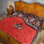 Canada Day Quilt Haida Maple Leaf Style Tattoo Red - Wonder Print Shop