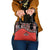 Canada Day Shoulder Handbag Haida Maple Leaf Style Tattoo Red - Wonder Print Shop