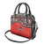 Canada Day Shoulder Handbag Haida Maple Leaf Style Tattoo Red - Wonder Print Shop