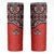 Canada Day Skinny Tumbler Haida Maple Leaf Style Tattoo Red