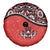 Canada Day Spare Tire Cover Haida Maple Leaf Style Tattoo Red - Wonder Print Shop