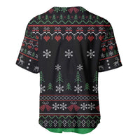 Santa Claus With African Traditional Costume Baseball Jersey Christmas - Wonder Print Shop