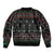 Santa Claus With African Traditional Costume Bomber Jacket Christmas - Wonder Print Shop