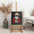 Santa Claus With African Traditional Costume Canvas Wall Art Christmas - Wonder Print Shop