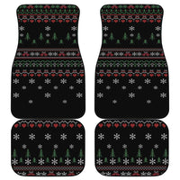 Santa Claus With African Traditional Costume Car Mats Christmas - Wonder Print Shop