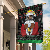 Santa Claus With African Traditional Costume Garden Flag Christmas - Wonder Print Shop