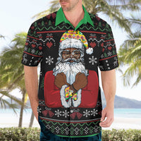 Santa Claus With African Traditional Costume Hawaiian Shirt Christmas - Wonder Print Shop