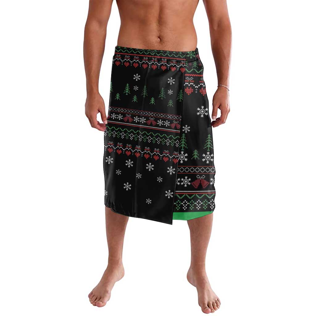 Santa Claus With African Traditional Costume Lavalava Christmas - Wonder Print Shop