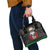 Santa Claus With African Traditional Costume Shoulder Handbag Christmas