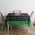 Santa Claus With African Traditional Costume Tablecloth Christmas - Wonder Print Shop