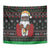 Santa Claus With African Traditional Costume Tapestry Christmas - Wonder Print Shop