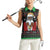 Santa Claus With African Traditional Costume Women Sleeveless Polo Shirt Christmas - Wonder Print Shop