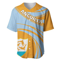 Anguilla Baseball Jersey Coat Of Arms Cricket Style - Wonder Print Shop