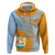 Anguilla Hoodie Coat Of Arms Cricket Style - Wonder Print Shop