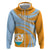 Anguilla Hoodie Coat Of Arms Cricket Style - Wonder Print Shop
