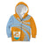 Anguilla Kid Hoodie Coat Of Arms Cricket Style - Wonder Print Shop