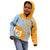 Anguilla Kid Hoodie Coat Of Arms Cricket Style - Wonder Print Shop