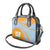 Anguilla Shoulder Handbag Coat Of Arms Cricket Style