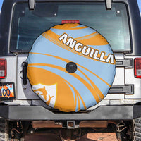 Anguilla Spare Tire Cover Coat Of Arms Cricket Style - Wonder Print Shop
