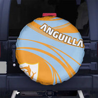 Anguilla Spare Tire Cover Coat Of Arms Cricket Style - Wonder Print Shop