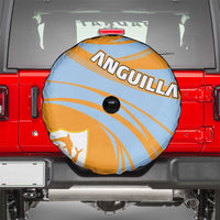 Anguilla Spare Tire Cover Coat Of Arms Cricket Style - Wonder Print Shop