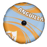 Anguilla Spare Tire Cover Coat Of Arms Cricket Style - Wonder Print Shop