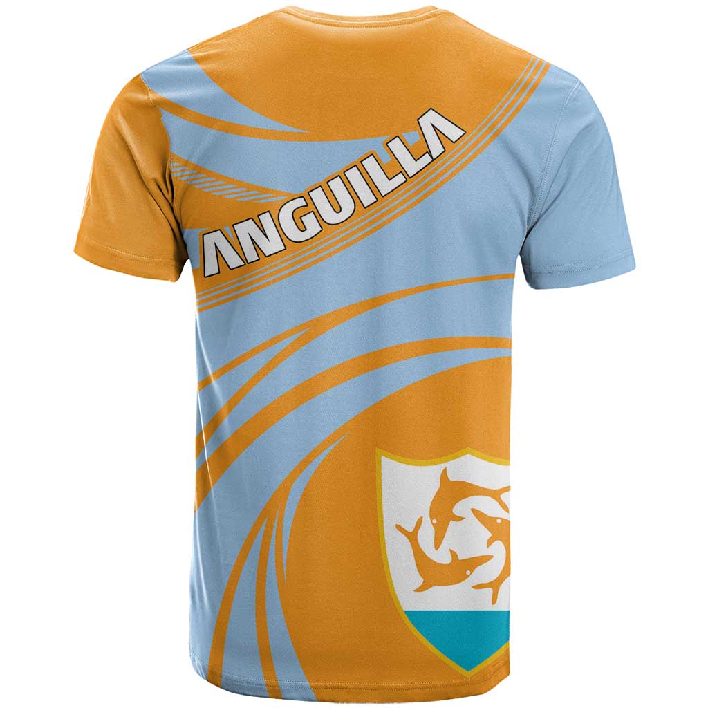 Anguilla T Shirt Coat Of Arms Cricket Style - Wonder Print Shop