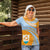 Anguilla Women Polo Shirt Coat Of Arms Cricket Style - Wonder Print Shop