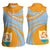 Anguilla Women Sleeveless Polo Shirt Coat Of Arms Cricket Style - Wonder Print Shop