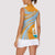 Anguilla Women Sleeveless Polo Shirt Coat Of Arms Cricket Style - Wonder Print Shop