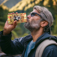 She Is Sunshine Skull 4 in 1 Can Cooler Tumbler Tie Dye Yellow - Wonder Print Shop