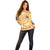 She Is Sunshine Skull Off Shoulder Sweater Tie Dye Yellow - Wonder Print Shop