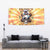 She Is Sunshine Skull Tapestry Tie Dye Yellow - Wonder Print Shop