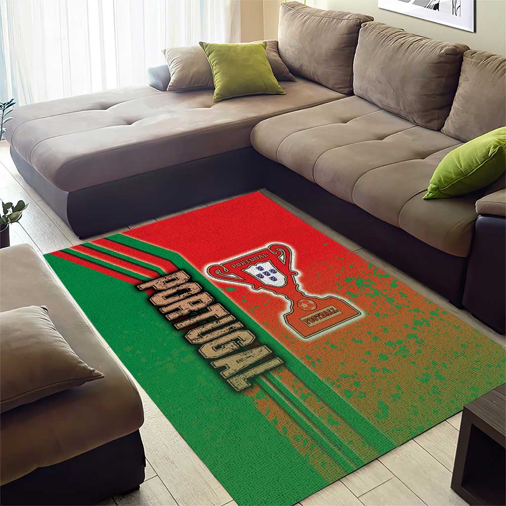 Portugal Football Area Rug Selecao das Quinas Soccer - Road To Champion