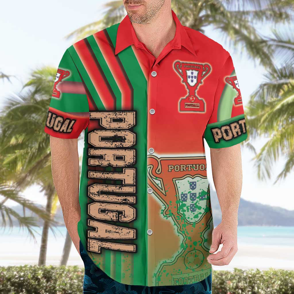 Portugal Football Hawaiian Shirt Selecao das Quinas Soccer - Road To Champion