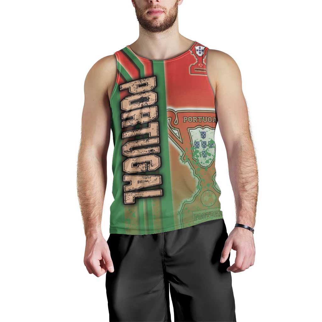 Portugal Football Men Tank Top Selecao das Quinas Soccer - Road To Champion - Wonder Print Shop