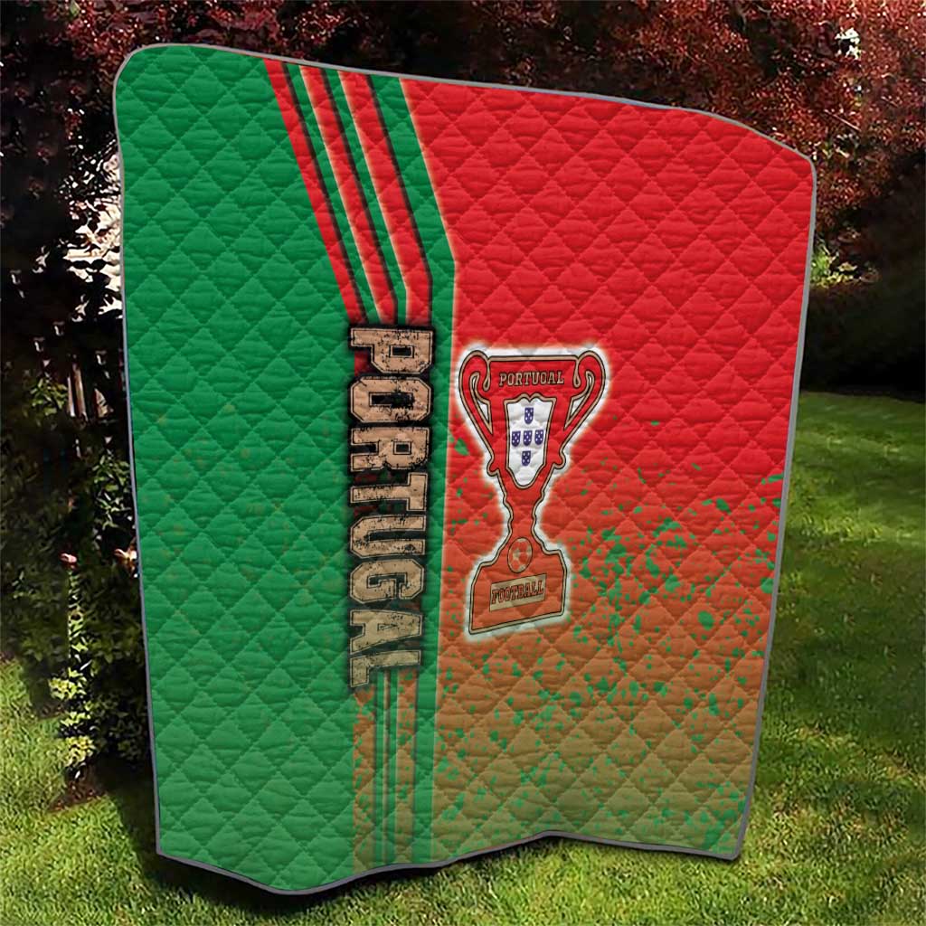 Portugal Football Quilt Selecao das Quinas Soccer - Road To Champion - Wonder Print Shop