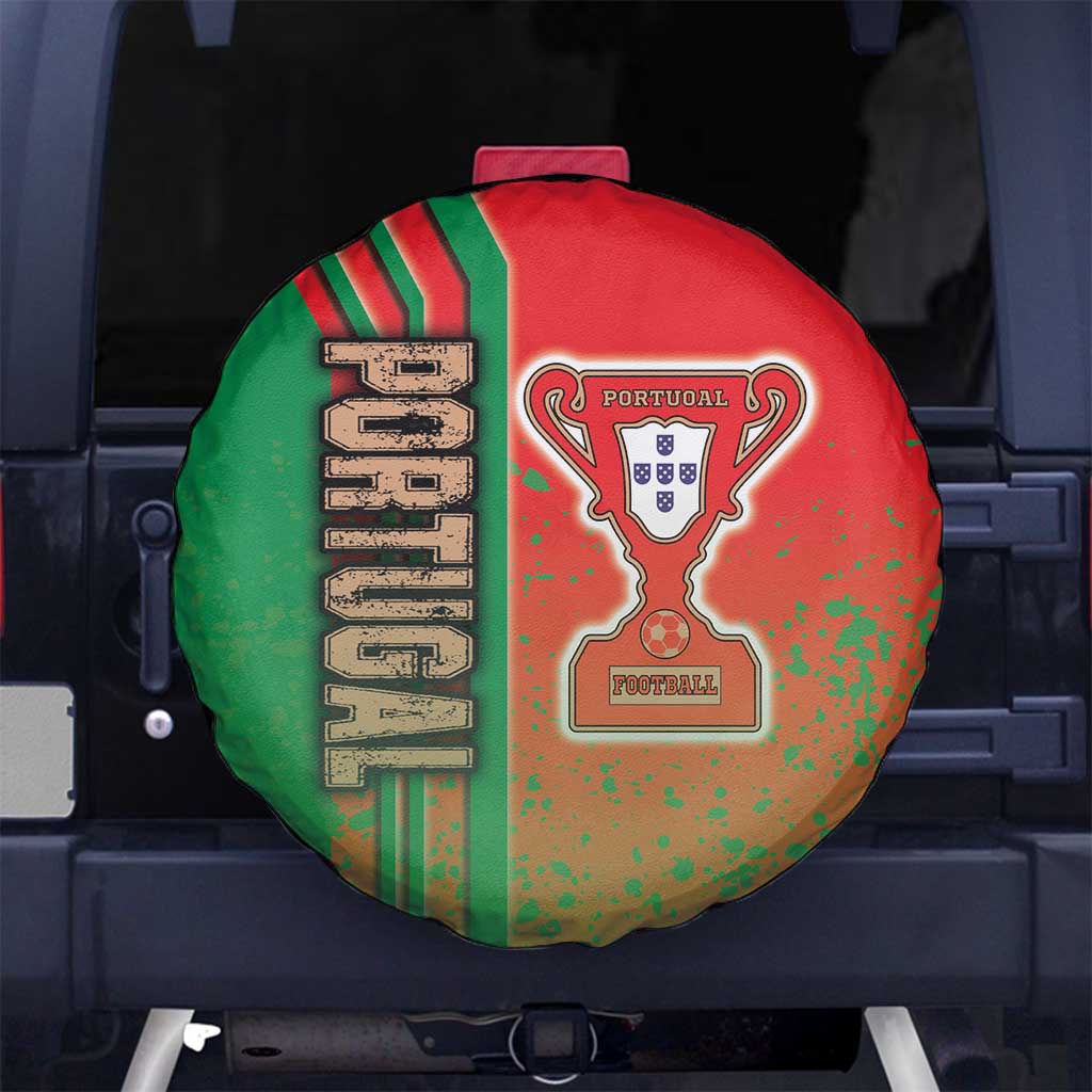 Portugal Football Spare Tire Cover Selecao das Quinas Soccer - Road To Champion - Wonder Print Shop